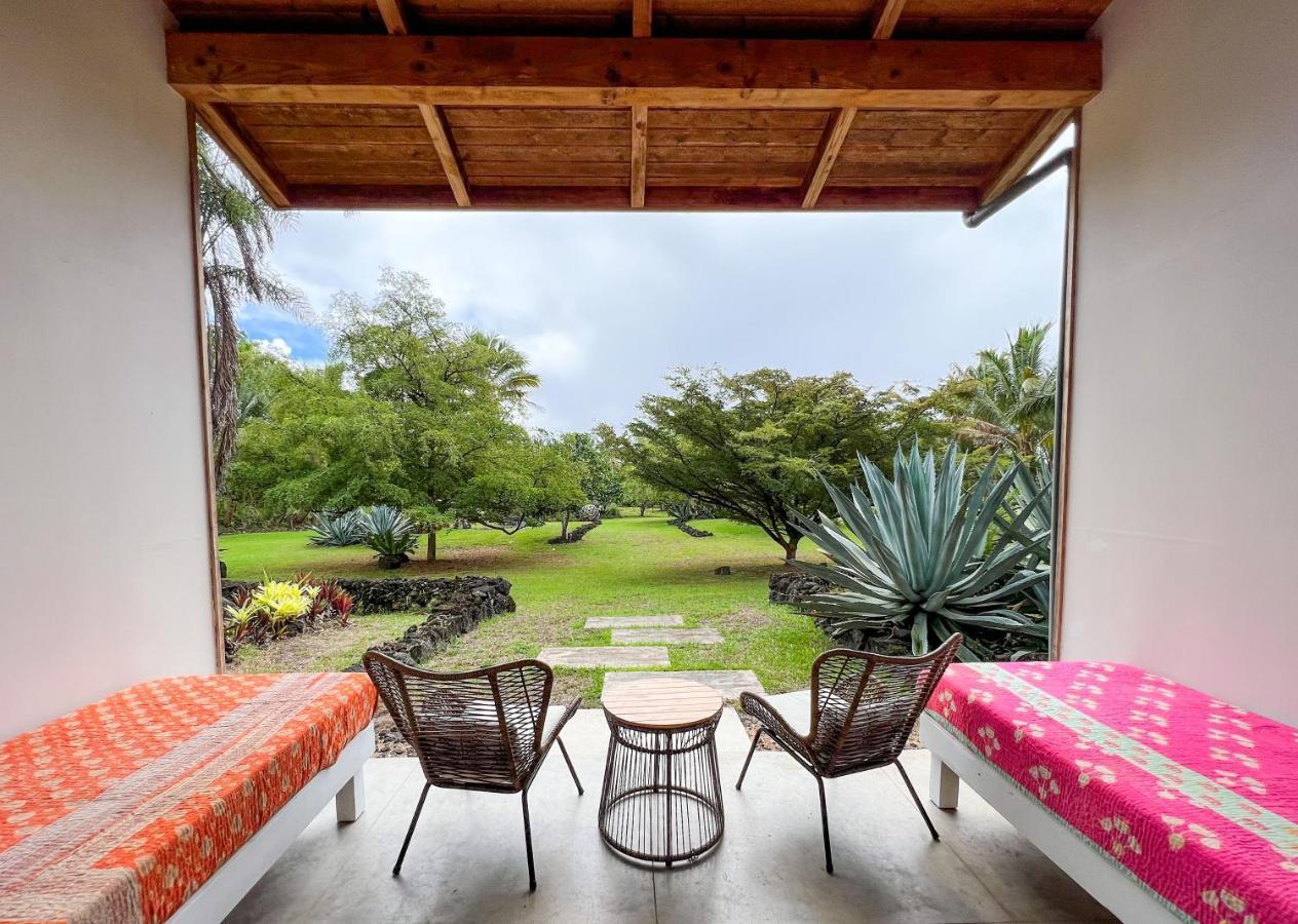 Jungle Haven Ocean Front Eco Villa On Fruit Farm パホア エクステリア 写真