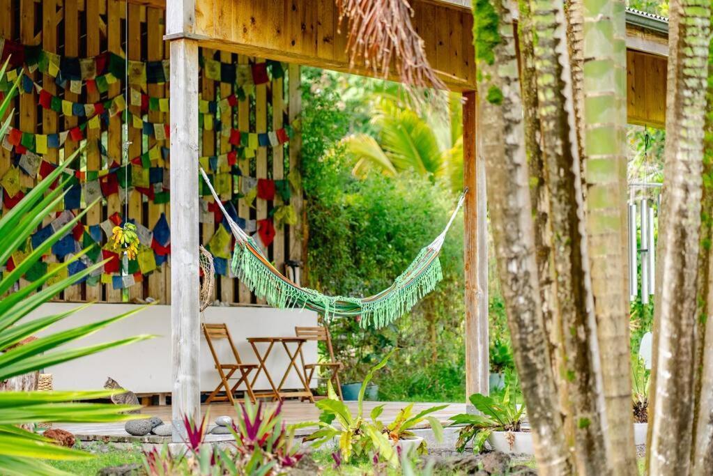 Jungle Haven Ocean Front Eco Villa On Fruit Farm パホア エクステリア 写真